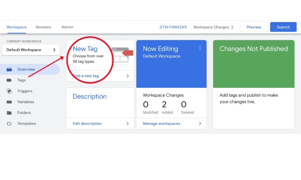Creating New Tag in Google Tag Manager